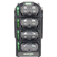 Chargeur à appareils multiples Galaxy<sup>MD</sup> GX2 pour Altair<sup>MD</sup> 5X, Compatible avec Détecteur de gaz de la famille MSA Altair HZ213 | O-Max