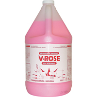 Détergent liquide pour vaisselle V-Rose, Liquide, 4 L, Fraîcheur JA501 | O-Max