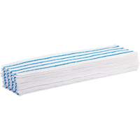 Disposable Mop Pad, Hook and Loop Style, Microfibre, 18" L x 4" W JO090 | O-Max