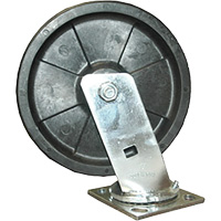 Roulette pivotante pour chariot à plateforme MP470 | O-Max