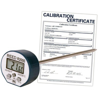 Thermomètre avec certificat ISO, Contact, Numérique, -40-450°F (-40-230°C) NJW125 | O-Max