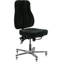 Chaise ergonomique Synergo II<sup>MC</sup>, Tissu, Noir OP503 | O-Max