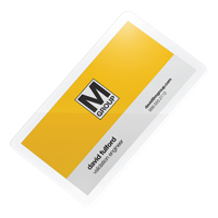 Pochettes laminées pour cartes d'affaires Swingline<sup>MD</sup> GBC<sup>MD</sup> UltraClear<sup>MC</sup> OP832 | O-Max