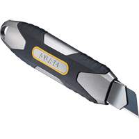 Couteau autoverrouillable, 18 mm, Acier au carbone, Robuste, Prise en Aluminium PG170 | O-Max