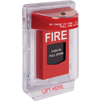 Couvercles pour alertes d'incendie - couvercles pour alertes intérieures Stopper<sup>MD</sup> II, Encastré SE455 | O-Max