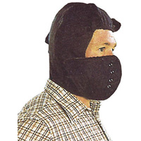 Doublure de casque de sécurité avec masque amovible, Doublure en Coton/Kasha, Taille unique, Noir SGC589 | O-Max
