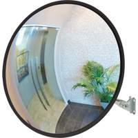 Miroir convexe avec bras télescopique, Intérieur/Extérieur, Diamètre 12" SGI547 | O-Max