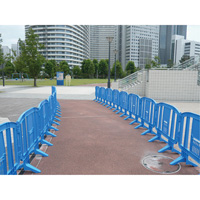 Barricade Minit, Emboîtables, 49" lo x 39" h, Vert SGN479 | O-Max