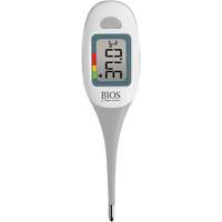 Thermomètre à grand afficheur avec indicateur luminescent de fièvre, Numérique SGX699 | O-Max