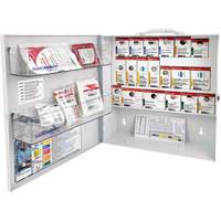 Petite armoire pour premiers soins SmartCompliance<sup>MD</sup>, Dispositif médical Classe 2, Boîte en métal SHE877 | O-Max