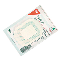 Pansement transparent Tegaderm<sup>MC</sup> avec tampon absorbant, Rectangulaire/carrée, 2-3/4", Plastique, Stérile SN757 | O-Max
