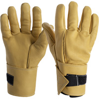 Gants antivibrations Air Glove<sup>MD</sup>, Taille T-petit, Paume Cuir fleur SR338 | O-Max