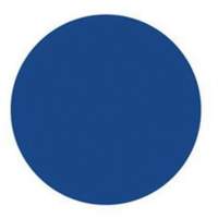 Étiquettes rondes inscriptibles, Cercle, 3" lo x 3" la, Bleu SY695 | O-Max