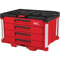 Boîte à outils avec 4 tiroirs PackOut<sup>MC</sup>, 22-1/5" la x 14-3/10" h, Rouge UAW031 | O-Max