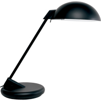 Lampe de bureau, 100 W, Incandescente, Noir XE735 | O-Max