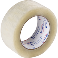 Box Sealing Tape, Hot Melt Adhesive, 1.6 mils, 50 mm (2") x 132 m (433') ZC073 | O-Max